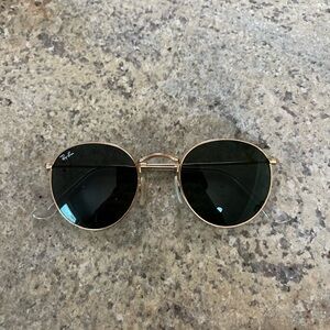 Rayban round metal sunglasses